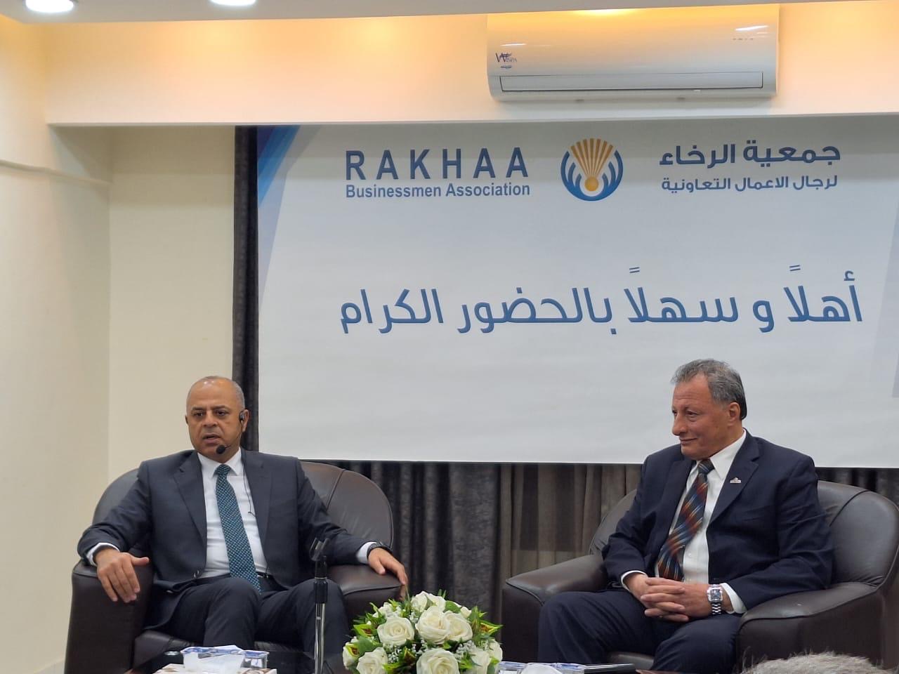ابو صعيليك محاضرا في جمعية الرخاء لرجال الاعمال - صحيفة المقر