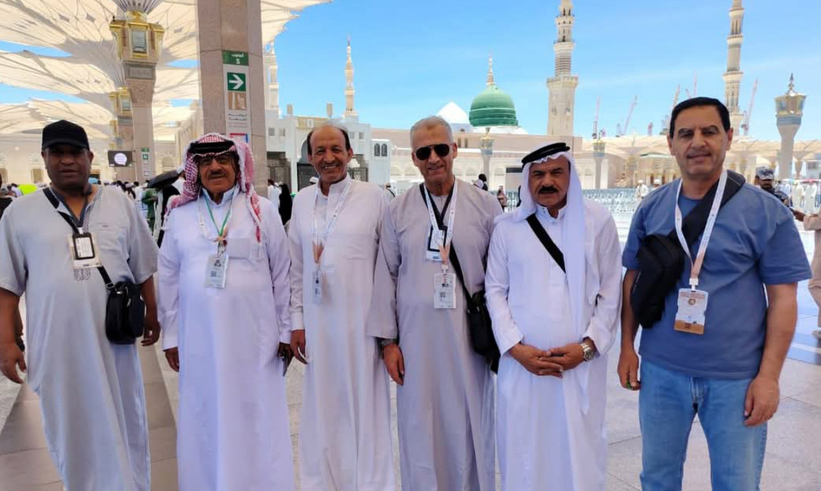 بعثة حج الأمن العام تصل المدينة المنورة بعثة حج الأمن العام تصل المدينة المنورة