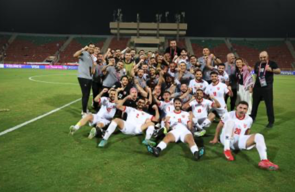 الملك يهنئ الأردنيين بعد بلوغ النشامى كأس العالم الملك يهنئ الأردنيين بعد بلوغ النشامى كأس العالم
