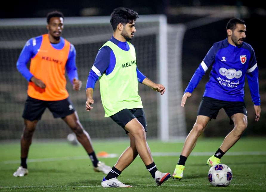 معنويات مرتفعة في معسكر المنتخب الوطني في مسقط معنويات مرتفعة في معسكر المنتخب الوطني في مسقط