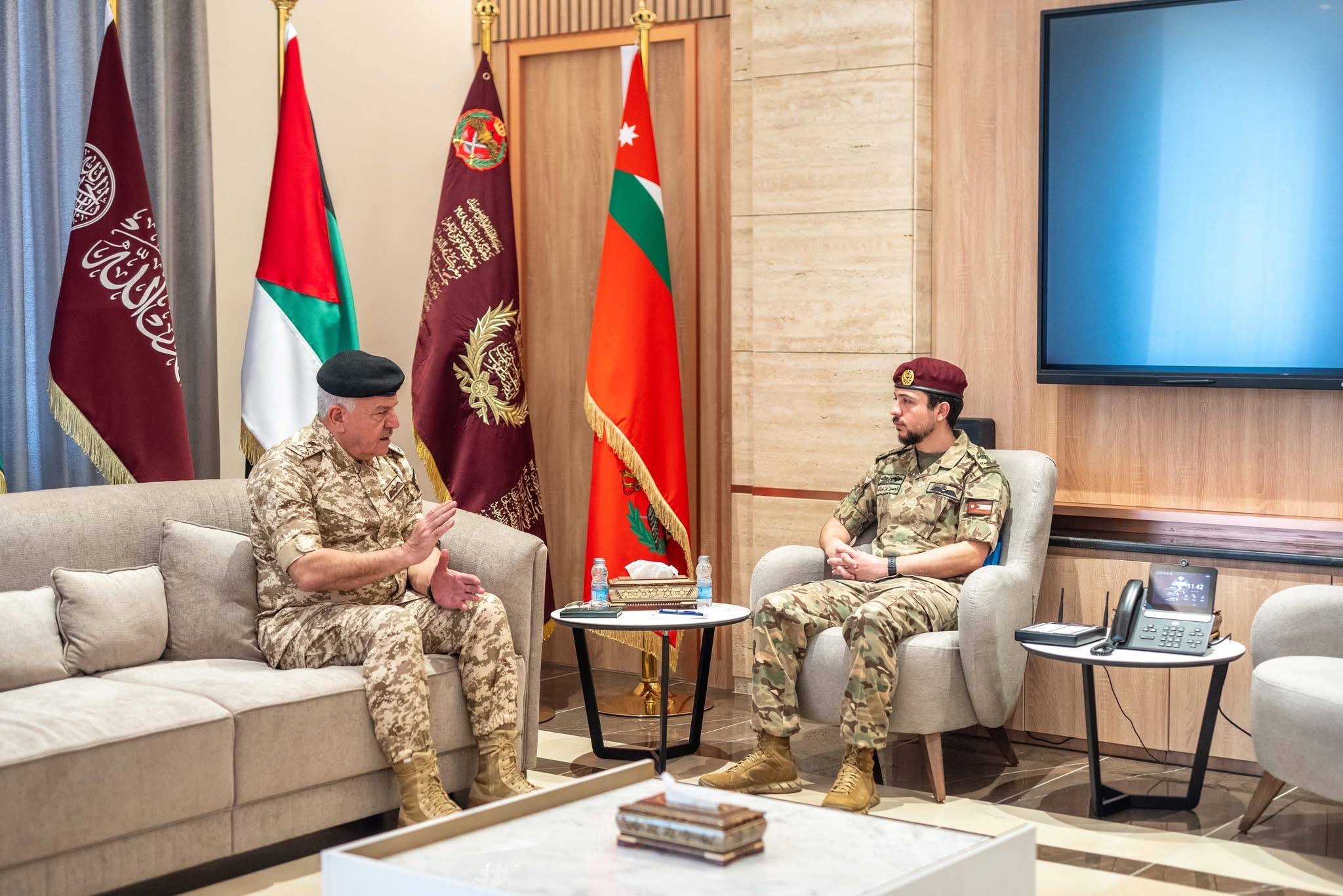 ولي العهد يؤكد أن أمن الأردن وشعبه وسلامة أراضيه فوق أي اعتبار