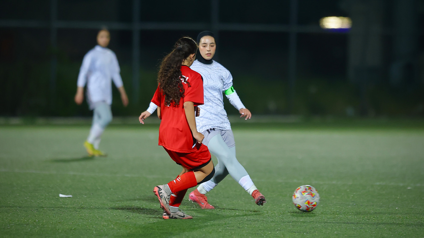 اختتام الجولة التاسعة من الدوري النسوي للشابات لكرة القدم اختتام الجولة التاسعة من الدوري النسوي للشابات لكرة القدم