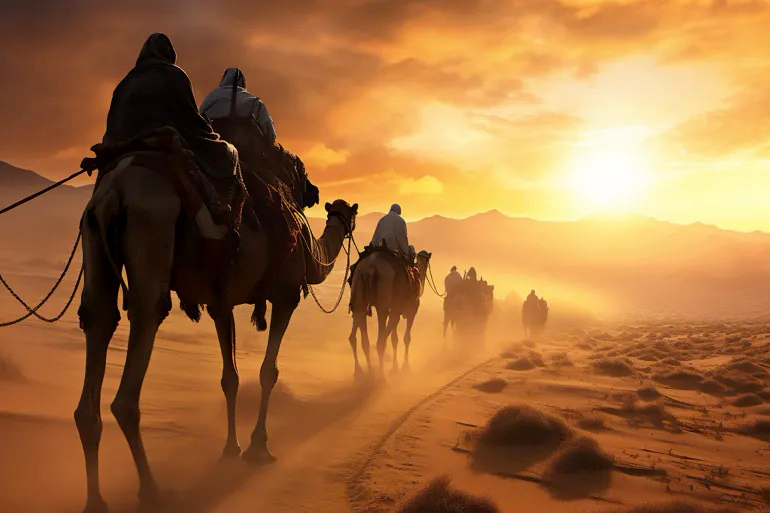 الهجرة النبوية وعد قرآني.. إن بعد العسر يسرا الهجرة النبوية وعد قرآني.. إن بعد العسر يسرا
