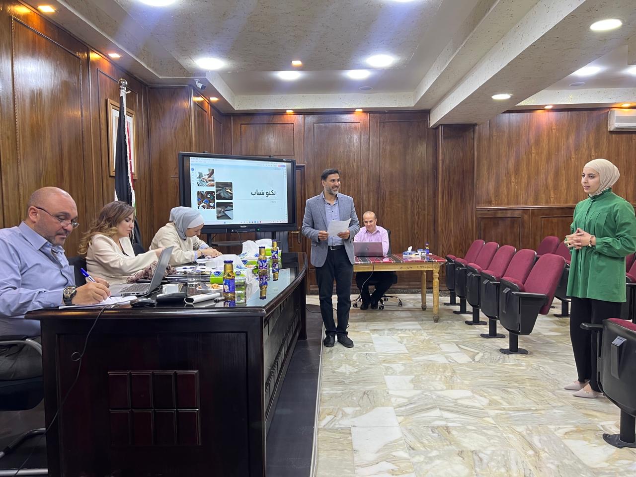 بدء مقابلات الفوج الثاني من برنامج “تكنو شباب 2025” في وزارة الشباب بدء مقابلات الفوج الثاني من برنامج “تكنو شباب 2025” في وزارة الشباب