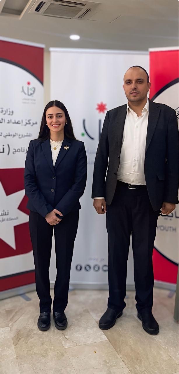 خريجة “نشامى” باسمة الشيخ ذيب تحصد جائزة “أفضل متطوعة” في جامعة الحسين التقنية خريجة “نشامى” باسمة الشيخ ذيب تحصد جائزة “أفضل متطوعة” في جامعة الحسين التقنية