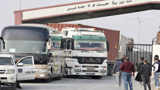 31.4 ألف شاحنة صادرات وطنية دخلت سوريا منذ 16 كانون الأول وحتى 2 تموز 31.4 ألف شاحنة صادرات وطنية دخلت سوريا منذ 16 كانون الأول وحتى 2 تموز