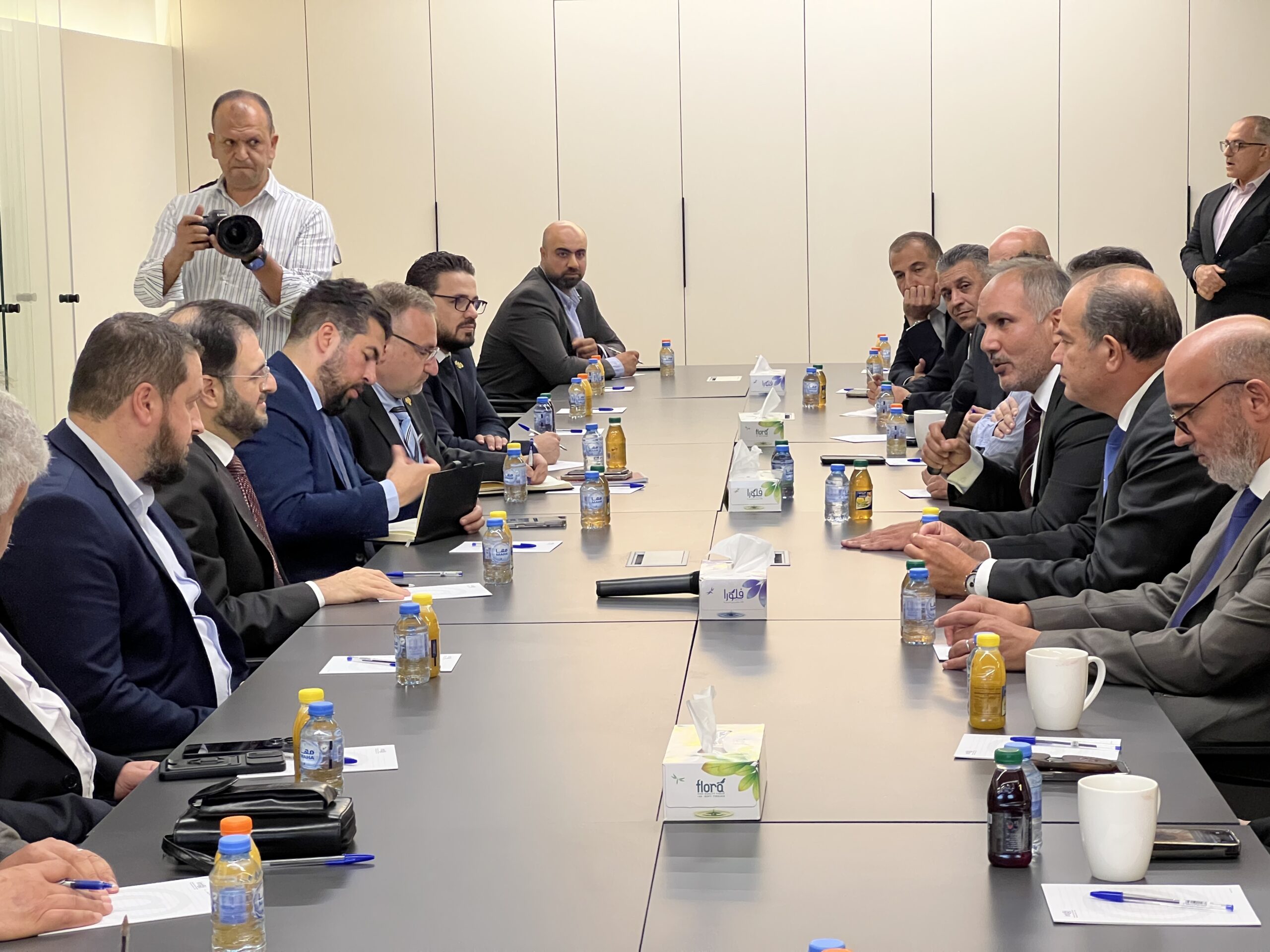 “إنتاج” تعقد اجتماعين مع وزير الاتصالات السوري لتعزيز التعاون بين الشركات الأردنية والسورية “إنتاج” تعقد اجتماعين مع وزير الاتصالات السوري لتعزيز التعاون بين الشركات الأردنية والسورية