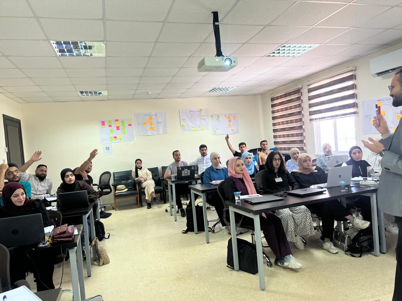 اختتام المرحلة الثانية من برنامج “تكنو شباب 2025 – الفوج الثاني” في مادبا