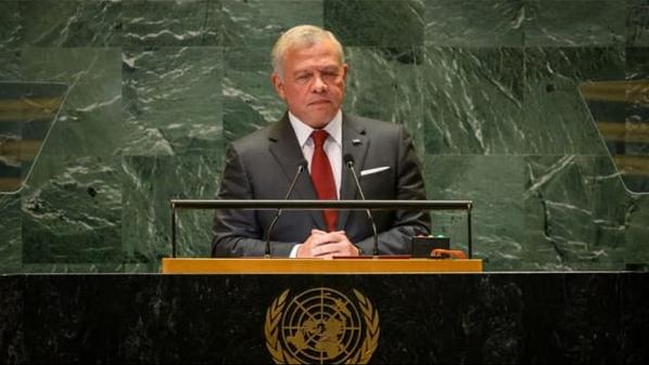الملك: حل الدولتين السبيل الوحيد لتحقيق السلام العادل والدائم الملك: حل الدولتين السبيل الوحيد لتحقيق السلام العادل والدائم