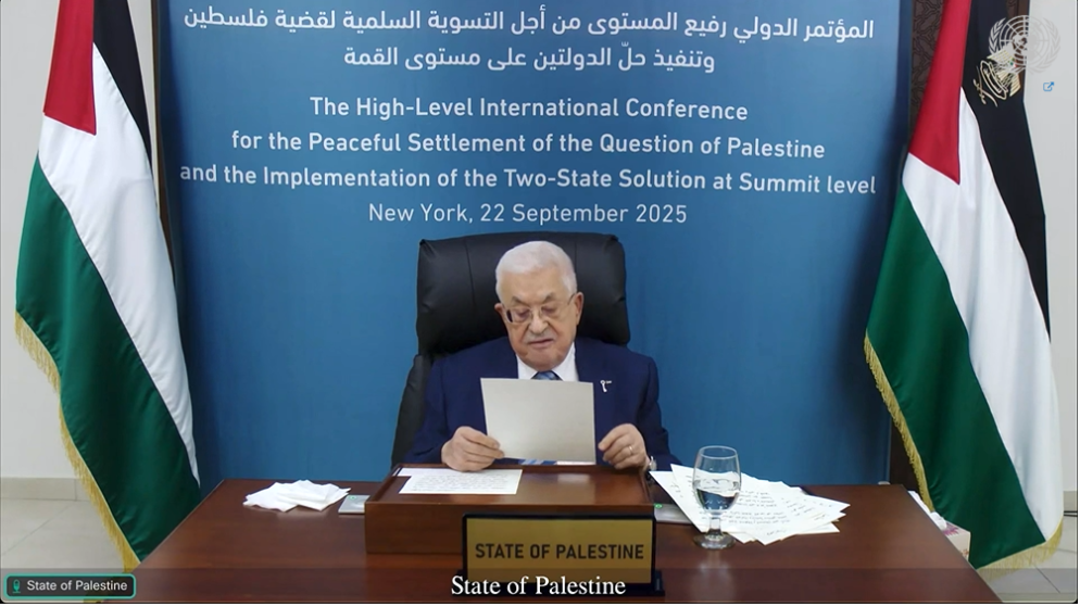 الرئيس الفلسطيني يشكر الأردن ومصر على رفضهما التهجير في مؤتمر حل الدولتين الرئيس الفلسطيني يشكر الأردن ومصر على رفضهما التهجير في مؤتمر حل الدولتين