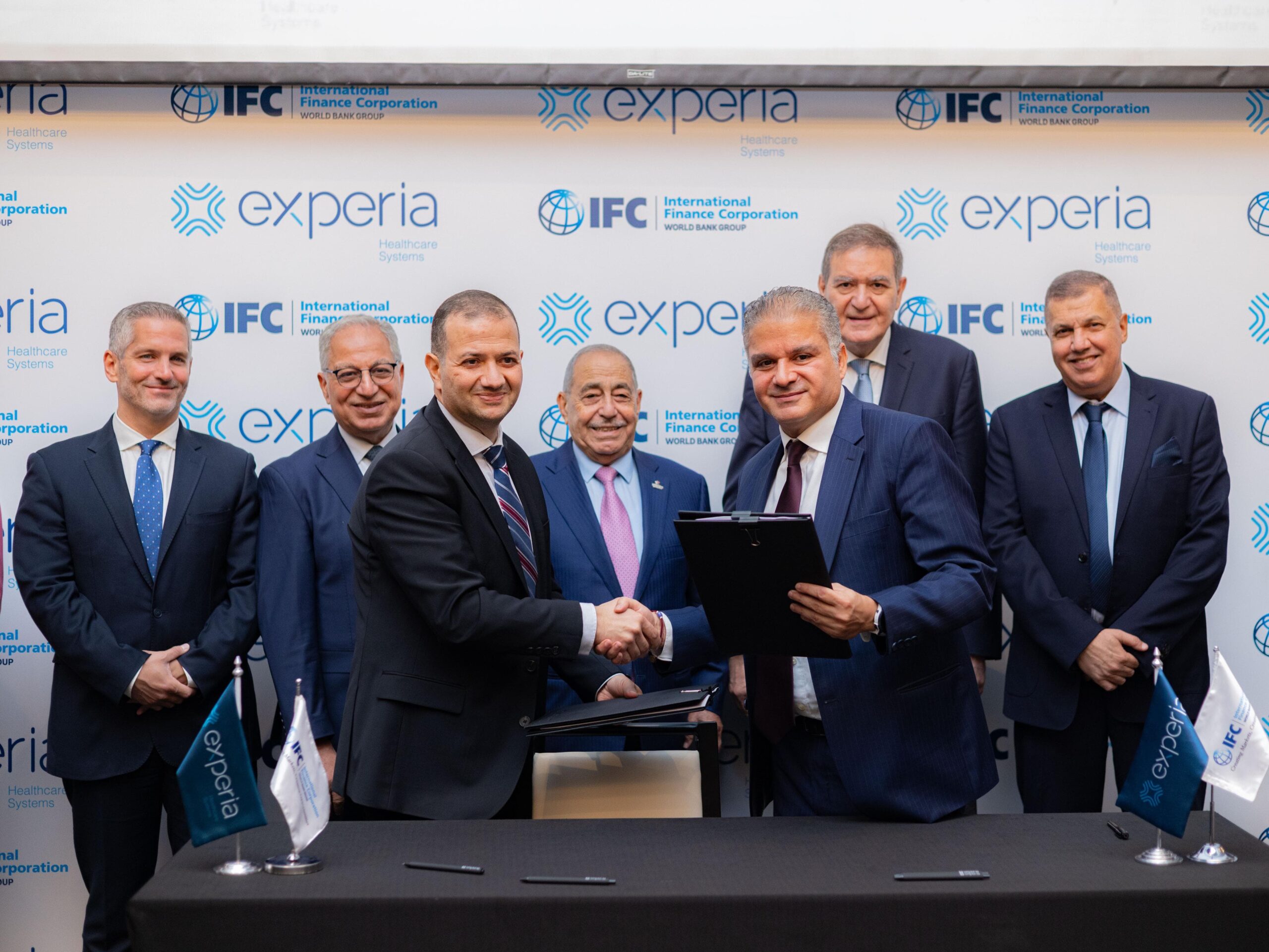 شركة اكسبيريا للأنظمة الطبية توقع اتفاقية مع مؤسسة التمويل الدولية (IFC) لإنشاء أول منشأة لتصنيع المستحضرات الصيدلانية الإشعاعية في الشرق الأوسط شركة اكسبيريا للأنظمة الطبية توقع اتفاقية مع مؤسسة التمويل الدولية (IFC) لإنشاء أول منشأة لتصنيع المستحضرات الصيدلانية الإشعاعية في الشرق الأوسط