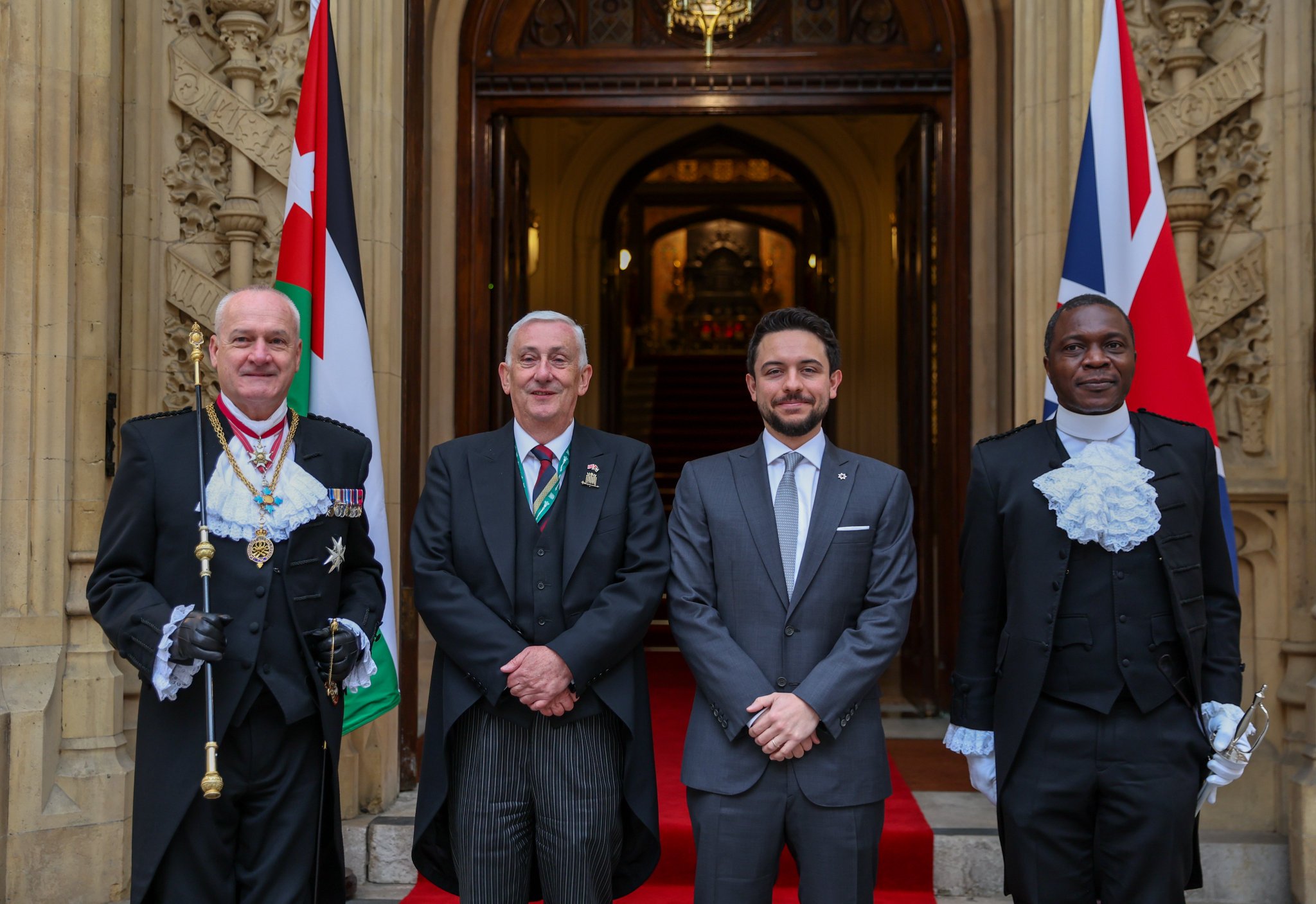 ولي العهد يلتقي رئيس مجلس العموم البريطاني ورئيسة لجنة التنمية الدولية بالمجلس