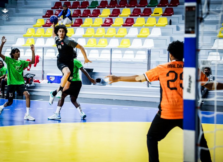 منتخب كرة اليد يُحقق الفوز على المالديف في دورة الألعاب الآسيوية للشباب منتخب كرة اليد يُحقق الفوز على المالديف في دورة الألعاب الآسيوية للشباب