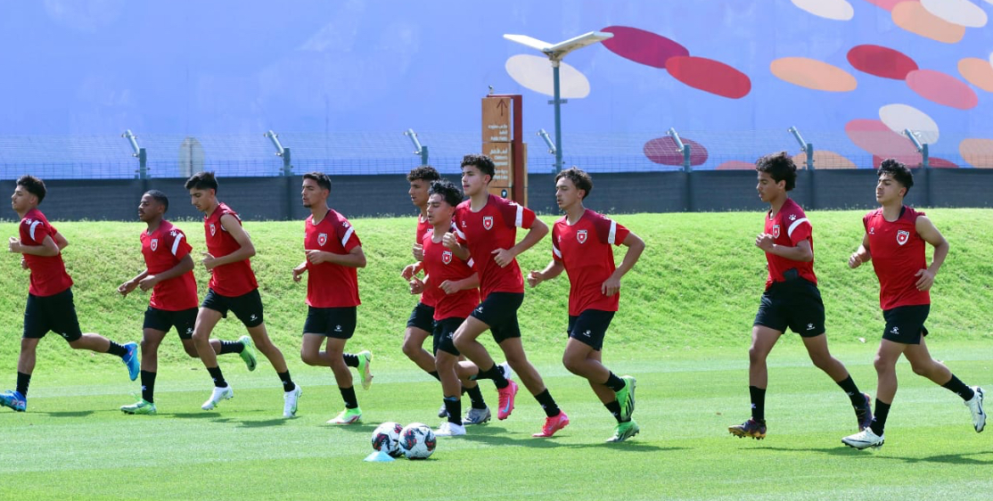منتخب الناشين لكرة القدم يلتقي نظيره الفلسطيني غدا منتخب الناشين لكرة القدم يلتقي نظيره الفلسطيني غدا