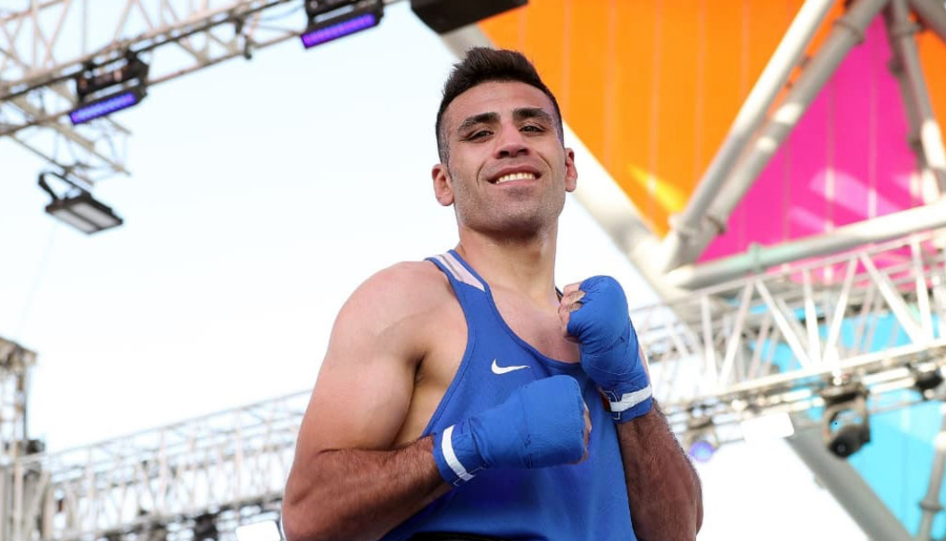 الملاكم عشيش يتأهل لنصف نهائي “التضامن الإسلامي”