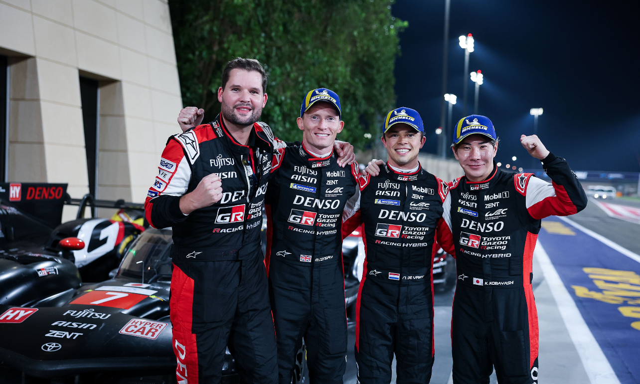 فريق تويوتا جازو للسباقات يفوز بالمركزين الأول والثاني في سباق البحرين 8 ساعات فريق تويوتا جازو للسباقات يفوز بالمركزين الأول والثاني في سباق البحرين 8 ساعات