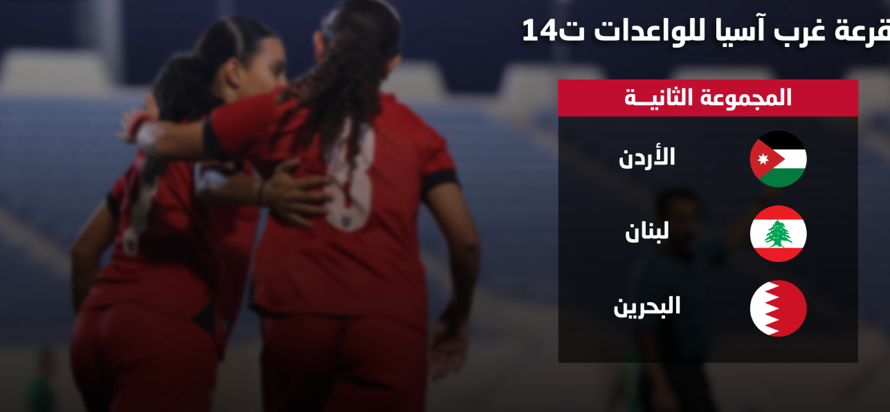 إعلان قرعة بطولة غرب آسيا الثالثة للواعدات بمشاركة 6 منتخبات إعلان قرعة بطولة غرب آسيا الثالثة للواعدات بمشاركة 6 منتخبات