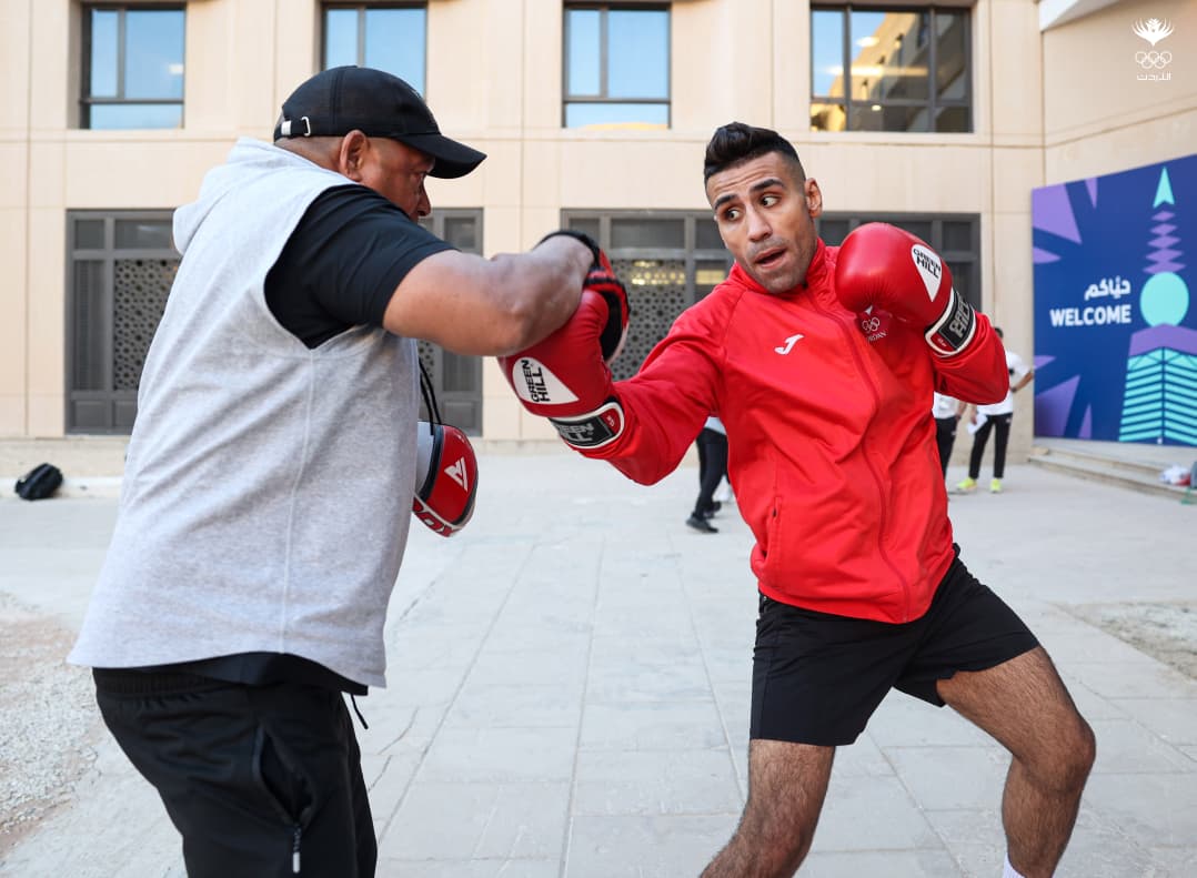 الملاكم حسين عشيش يفتتح مشاركة البعثة الأردنية في دورة ألعاب التضامن الإسلامي (الرياض 2025) الملاكم حسين عشيش يفتتح مشاركة البعثة الأردنية في دورة ألعاب التضامن الإسلامي (الرياض 2025)