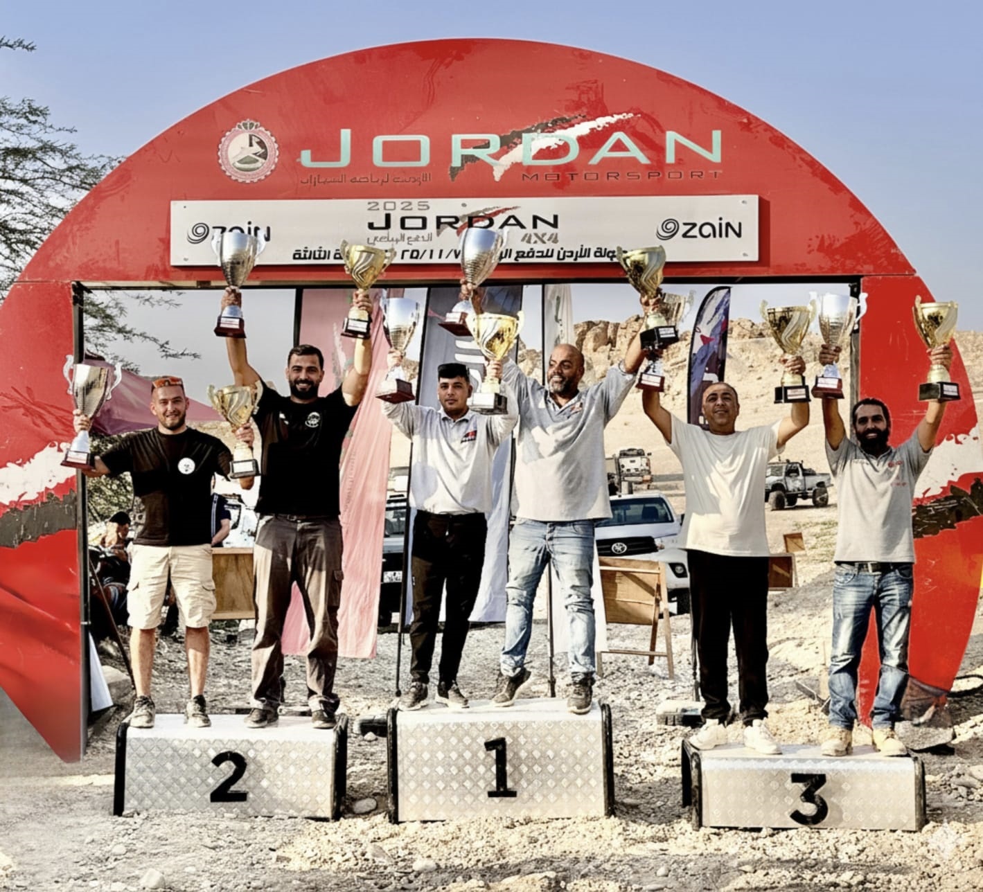 الأردنية لرياضة السيارات تعلن نتائج سباق الدفع الرباعي الأردنية لرياضة السيارات تعلن نتائج سباق الدفع الرباعي
