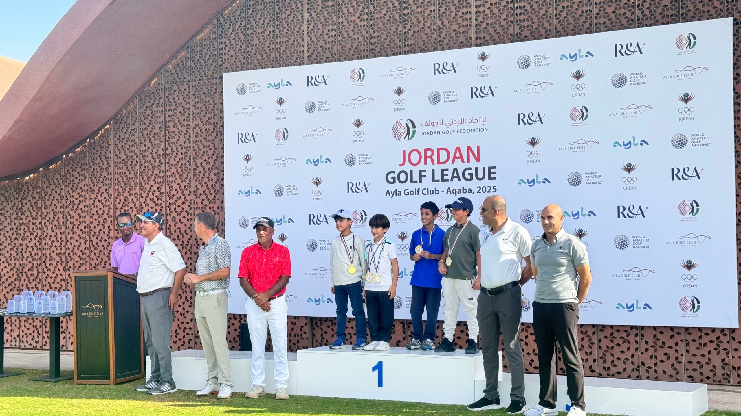 ختام النسخة الرابعة من الدوري الأردني للجولف 2025 في أيلة ختام النسخة الرابعة من الدوري الأردني للجولف 2025 في أيلة
