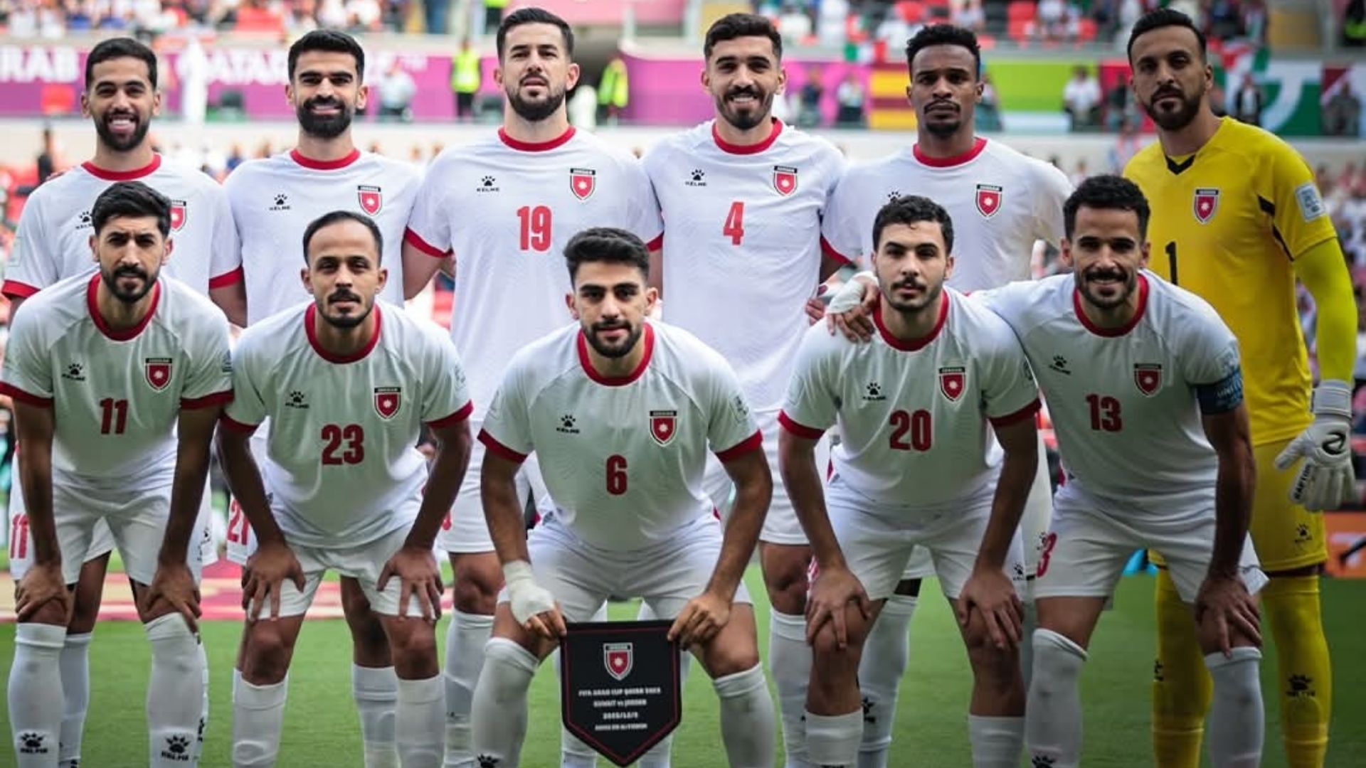 منتخب النشامى يلتقي نظيره العراقي في ربع نهائي كأس العرب غدا منتخب النشامى يلتقي نظيره العراقي في ربع نهائي كأس العرب غدا