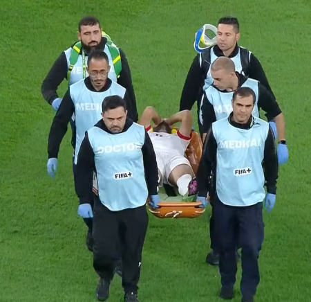 الفحوصات تظهر إصابة النعيمات بقطع في الرباط الصليبي الأمامي الفحوصات تظهر إصابة النعيمات بقطع في الرباط الصليبي الأمامي