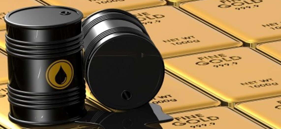 استقرار أسعار الذهب والنفط عالميا استقرار أسعار الذهب والنفط عالميا