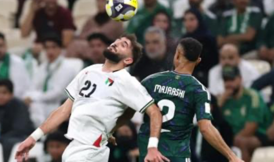 بهدف قاتل .. فلسطين تودع كأس العرب بعد الخسارة أمام السعودية بهدف قاتل .. فلسطين تودع كأس العرب بعد الخسارة أمام السعودية