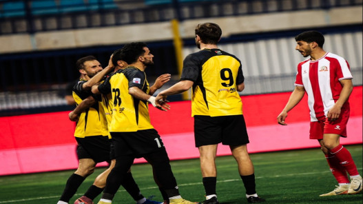 الحسين إربد يتصدر دوري المحترفين مؤقتا الحسين إربد يتصدر دوري المحترفين مؤقتا