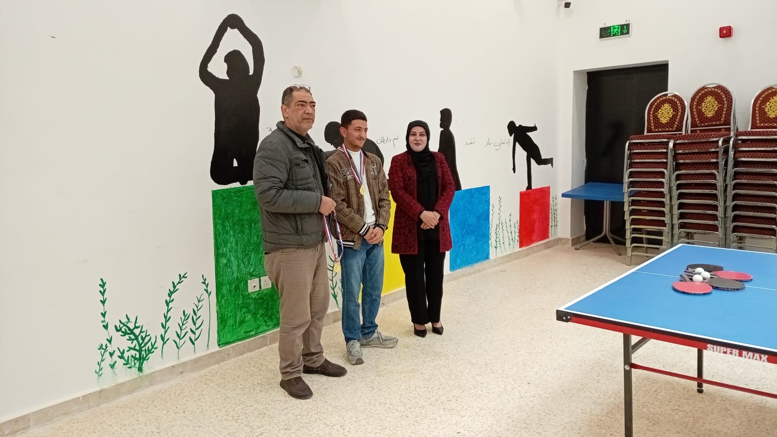 اختتام فعاليات بطولة الشطرنج وبطولة تنس الطاولة الرمضانية للمراكز الشبابية في المفرق