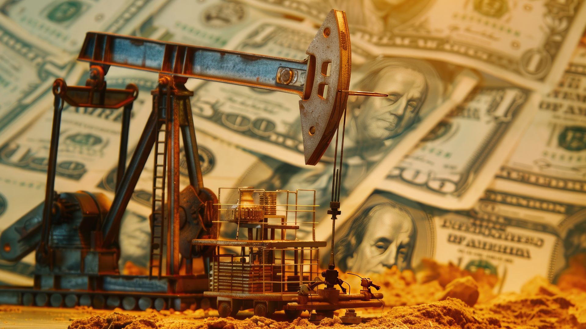 ارتفاع أسعار الذهب وانخفاض النفط عالميا مع انخفاض مؤشر الدولار