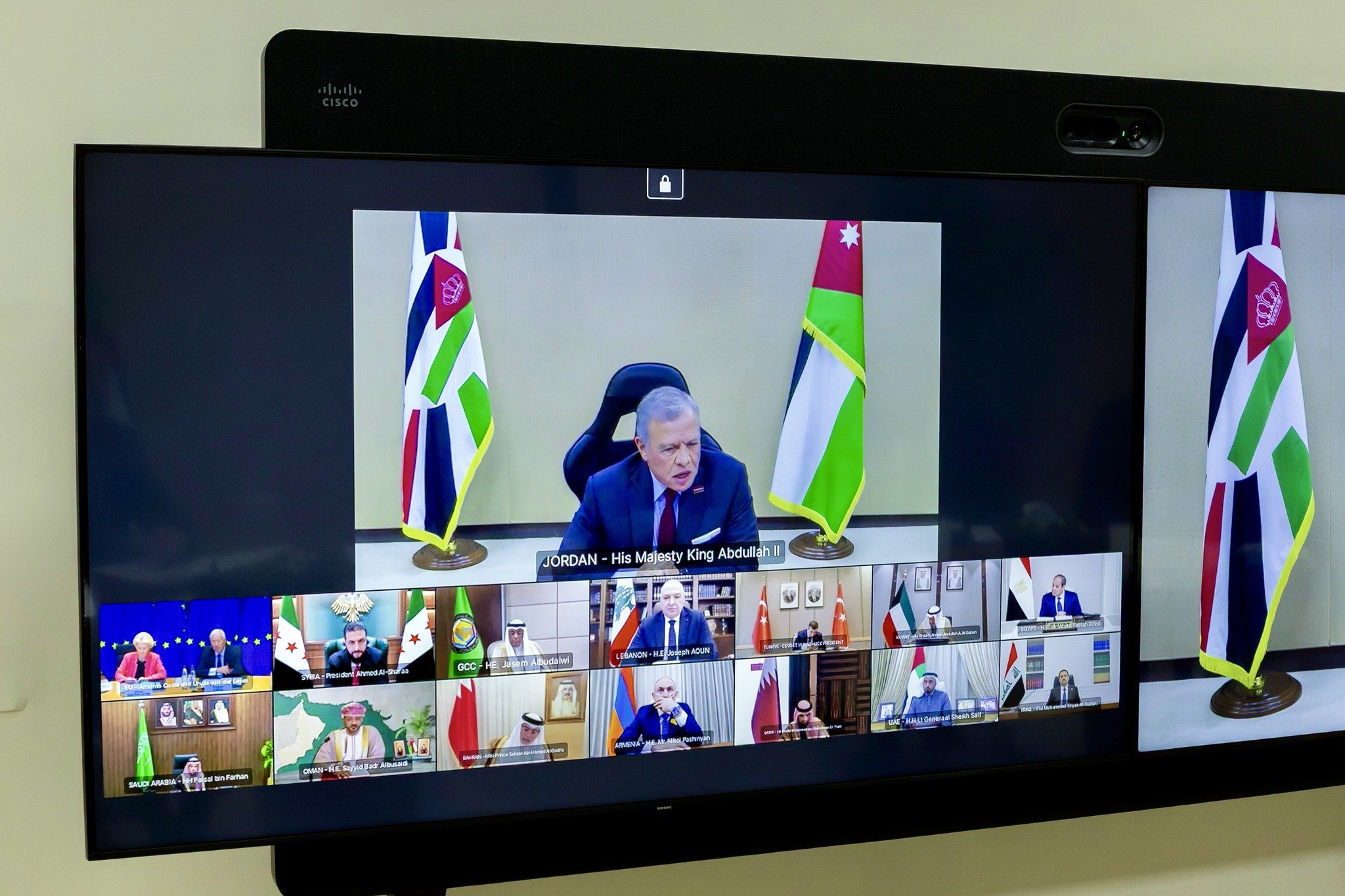 الملك: إسرائيل تسعى لإذكاء نيران الصراع المستمر وتواصل اعتداءاتها على غزة والضفة الغربية