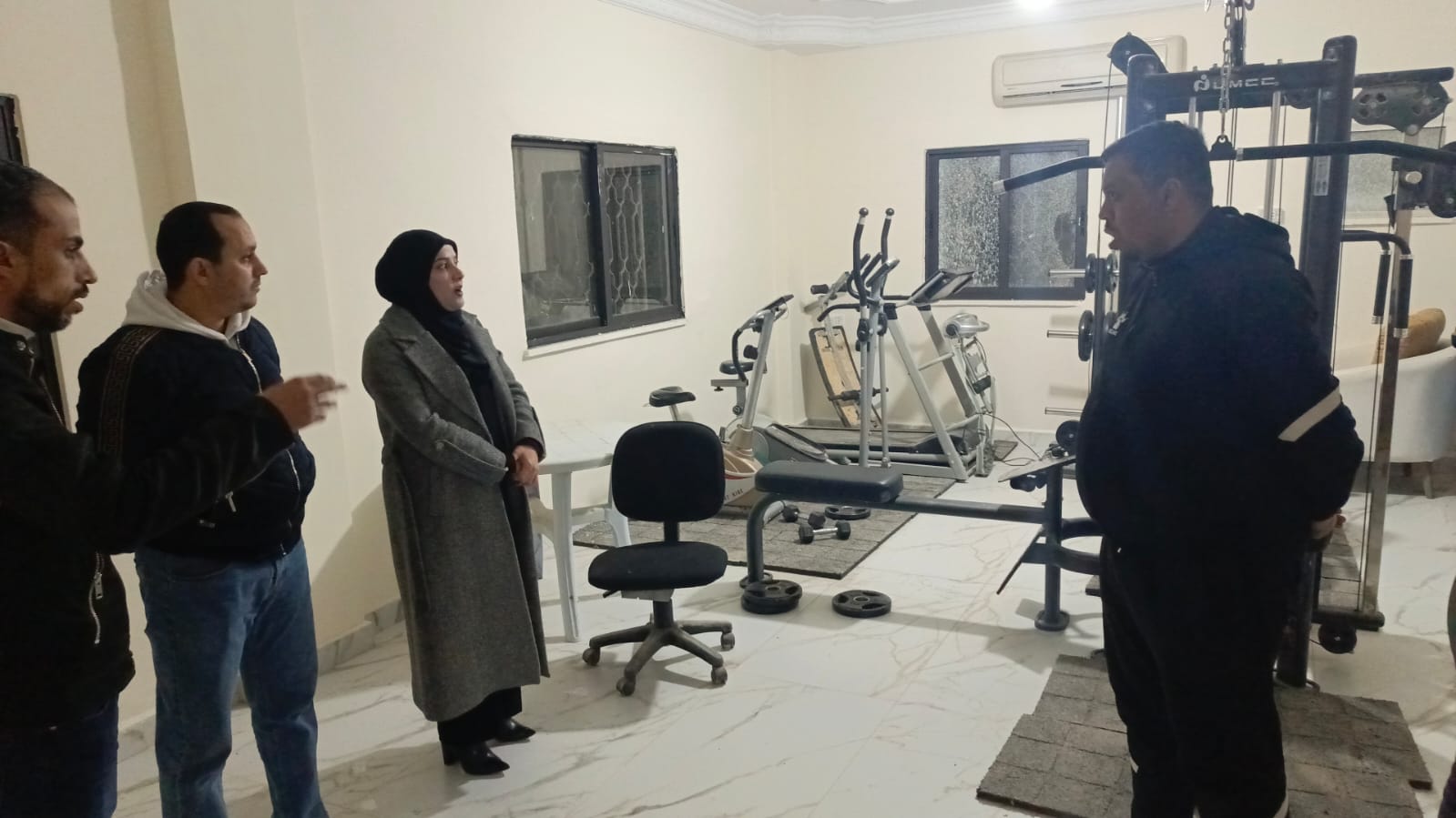 جولة تفقدية لمديرة شباب المفرق على المراكز الشبابية جولة تفقدية لمديرة شباب المفرق على المراكز الشبابية