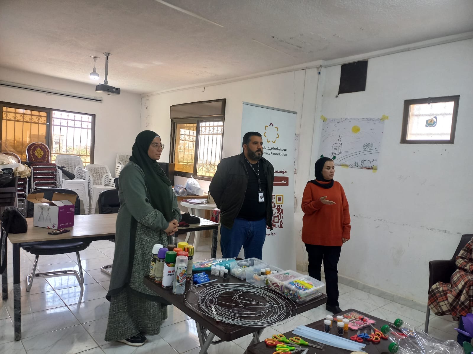 مركز شباب وشابات بلعما ينظم دورة لإعادة تدوير المواد البلاستيكية