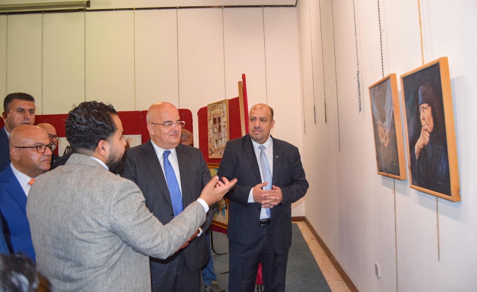 رئيس الجامعة الهاشمية يرعى حفل تأبين الراحل الدويري ويفتتح معرض الفقيد الفني الثاني عشر