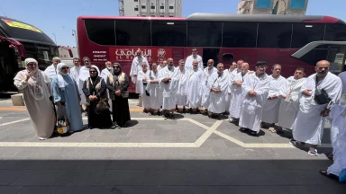 تفويج الحجاج الأردنيين إلى مكة