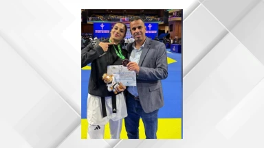 الرواشدة تحرز ميدالية برونزية في بطولة آسيا للتايكواندو