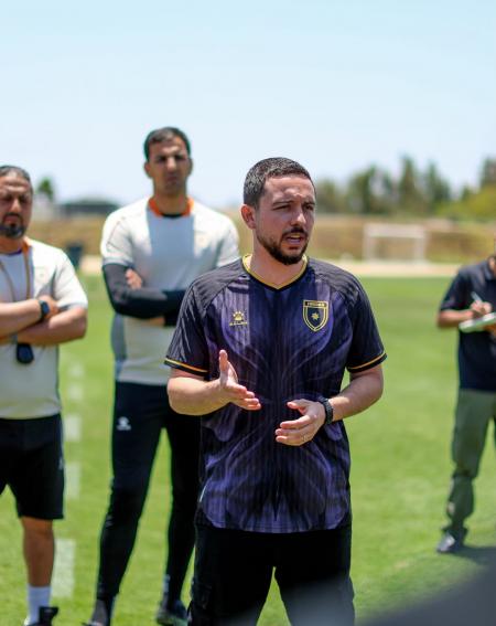 ولي العهد من معسكر النشامى: الهمة عالية