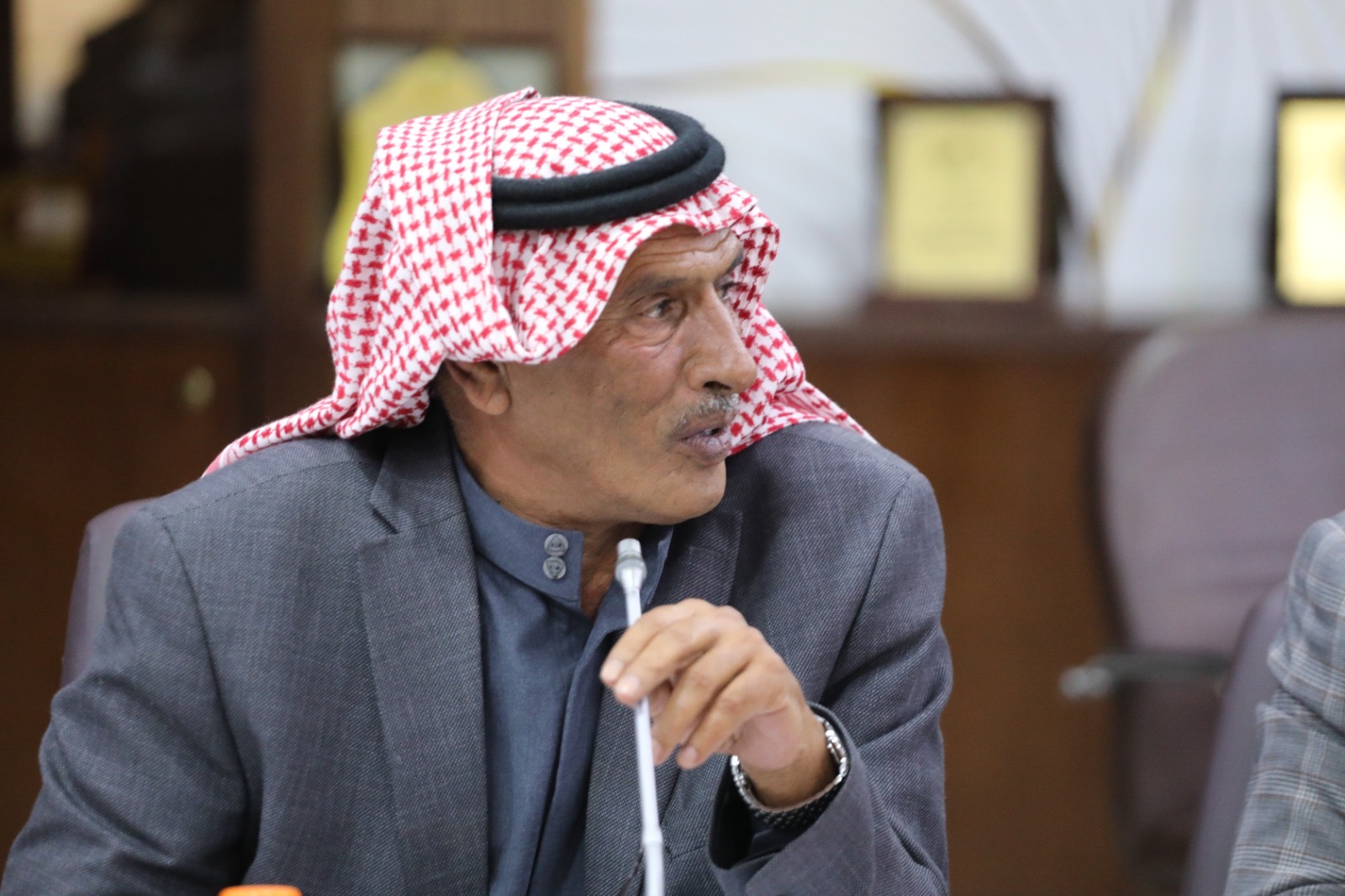 العودات يلتقي حزب الاصلاح
