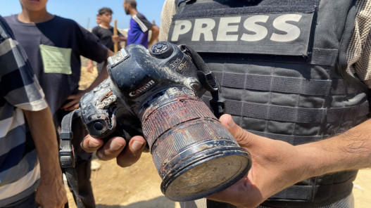 50 انتهاكا بحق الصحفيين والطواقم الإعلامية الفلسطينية خلال أيلول​ 