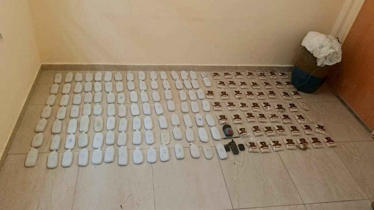 المنطقة العسكرية الجنوبية تُحبط محاولة تهريب كمية من المخدرات بواسطة بالونات موجّهة